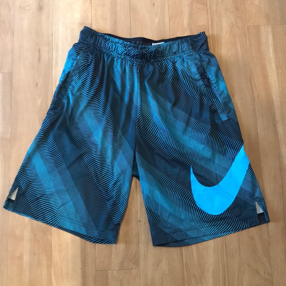 Blue Nike Athletic Shorts